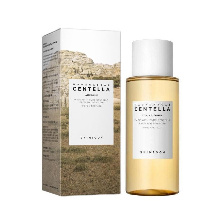 Nước hoa hồng rau má Skin1004 Madagascar Centella Asiatica Toning Toner 210ml