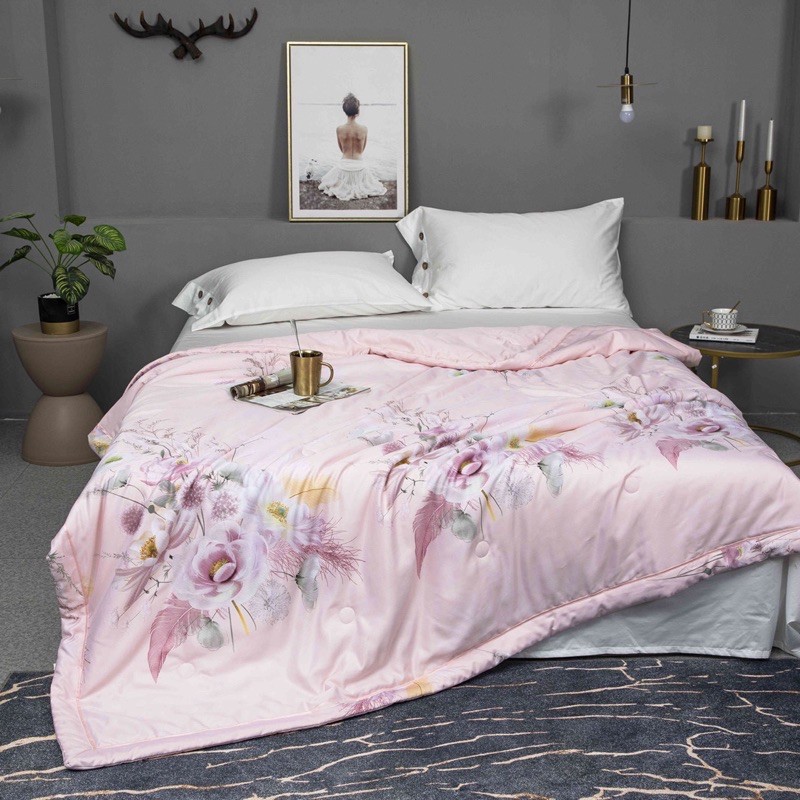 SIÊU SALE - Chăn Hè Lụa Tencel 2mx2m3 ( Chăn Lạnh)
