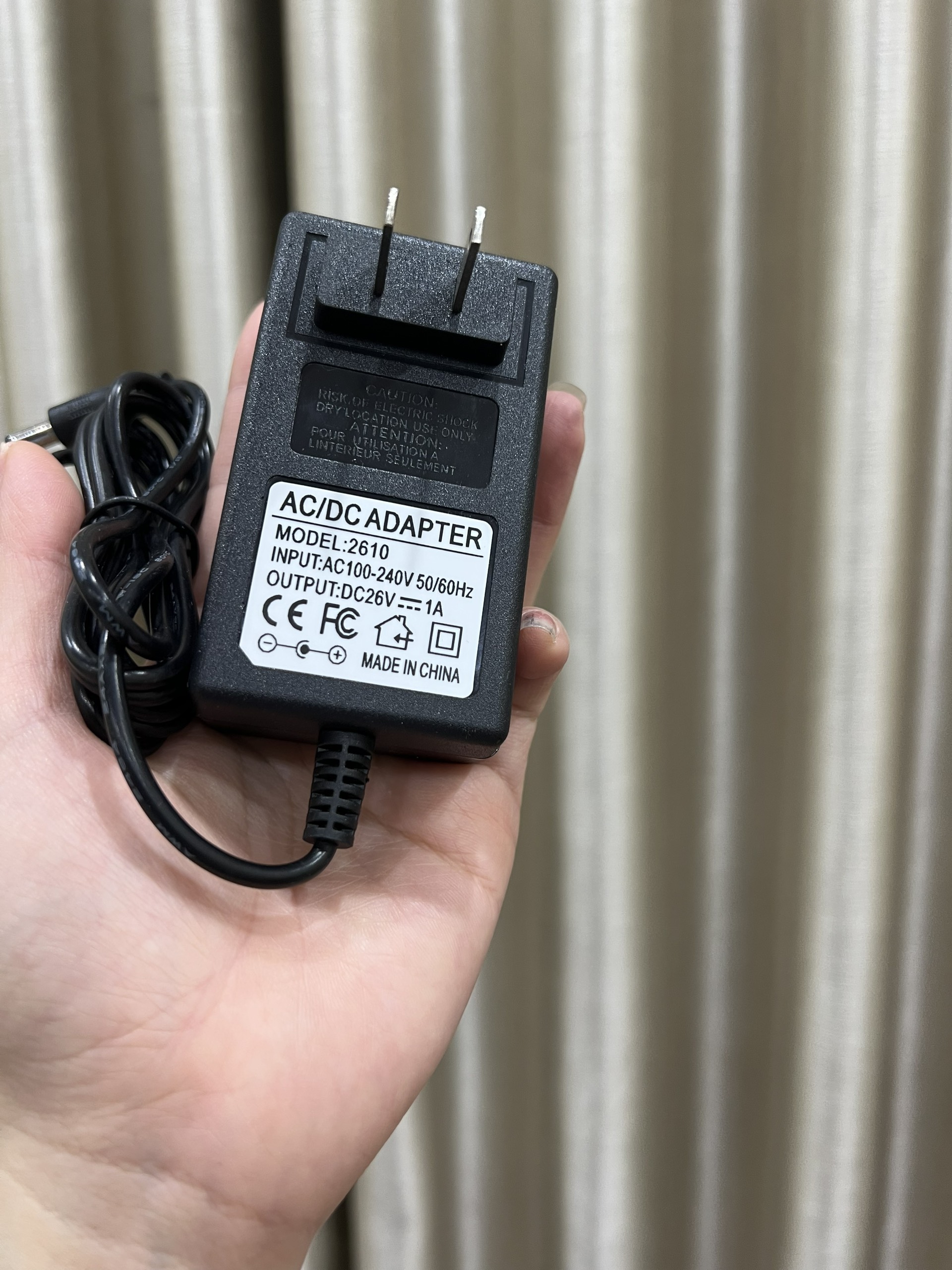 Dây sạc 26v máy hút bụi giá rẻ bảo hành 12 tháng