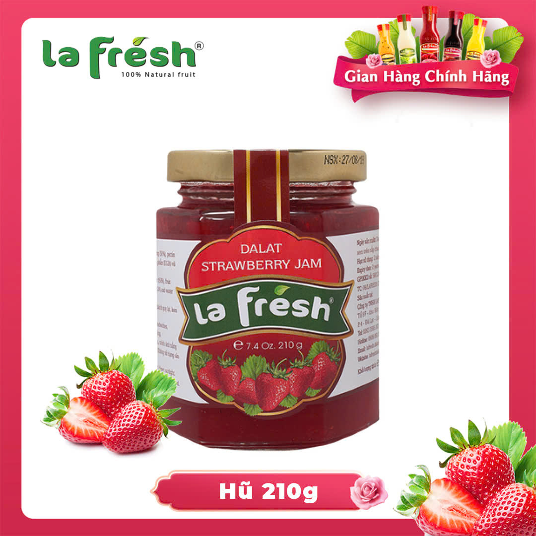 Mứt Dâu Tây LaFresh Đà Lạt 210g