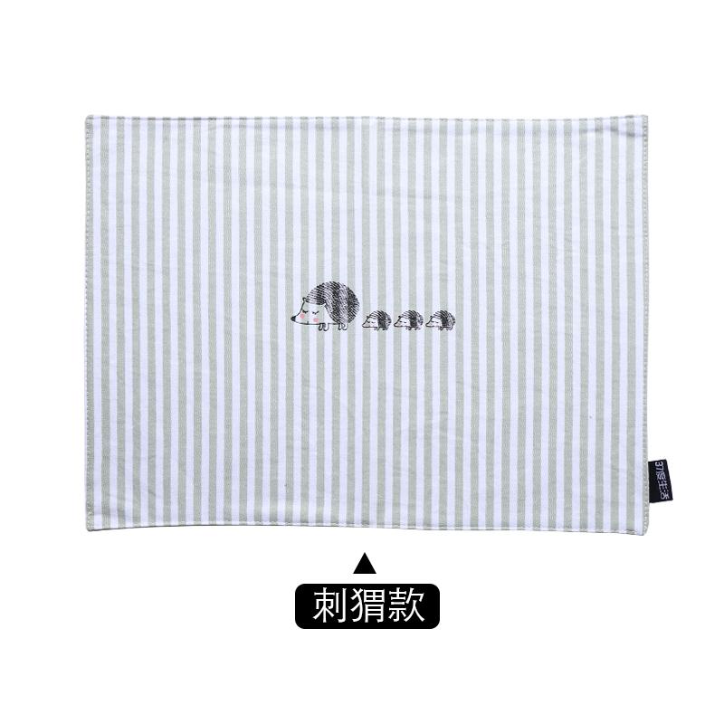 Nhà Trong Bắc Âu 100% Cotton Tấm Lót Đĩa Ăn Giấy Ăn Món Ăn Phương Tây Vải Tấm Lót Bát Đĩa Trà Tấm Trải Bàn Kiểu Phương Tây Đĩa Đệm Bàn Ăn Vải Đệm Q