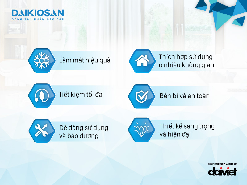 [GIAO TẠI HCM] -  Máy làm mát không khí Daikiosan DKA-04500C