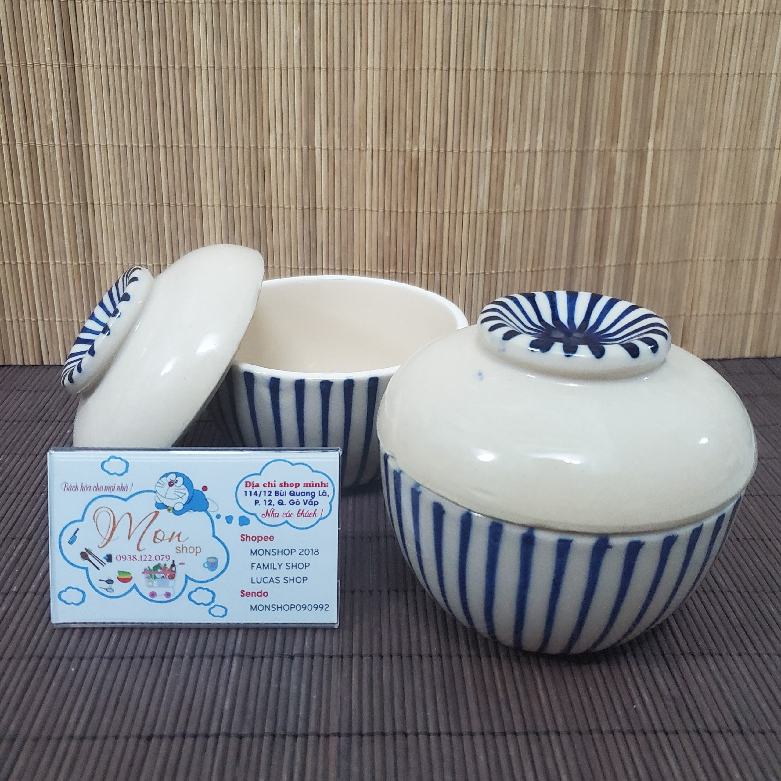 [Freeship MAX]THỐ 10 ĐẤT NUNG CAO CẤP MẪU SỌC (DUNG TÍCH 300ml)