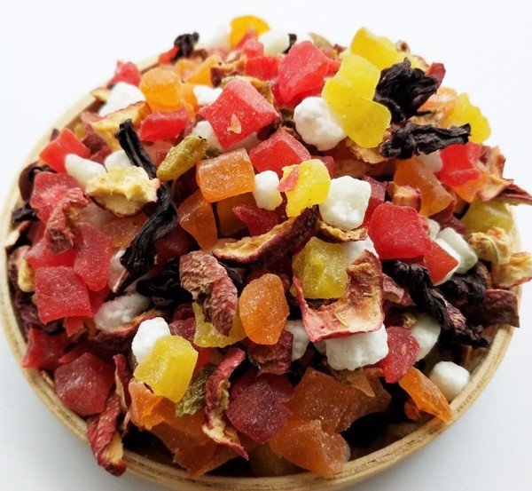 Trà hoa quả bali chai 200g loại 1