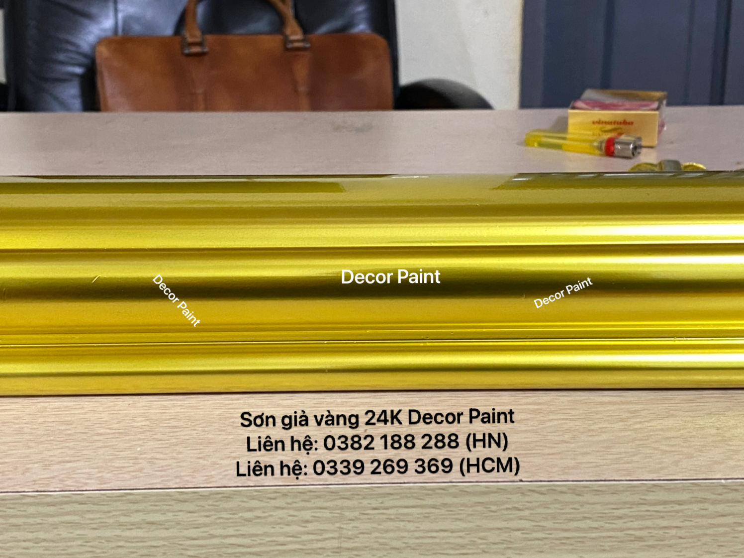 Sơn giả vàng 24k Gold trên mọi chất liệu