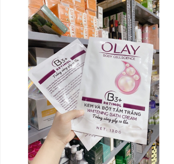 Tắm trắng Olay Body Cellscience, bật tone nhanh