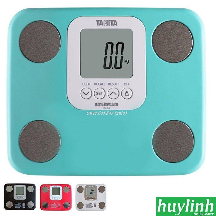 [HCM]Cân sức khỏe và phân tích cơ thể Tanita BC859 - Nhật Bản