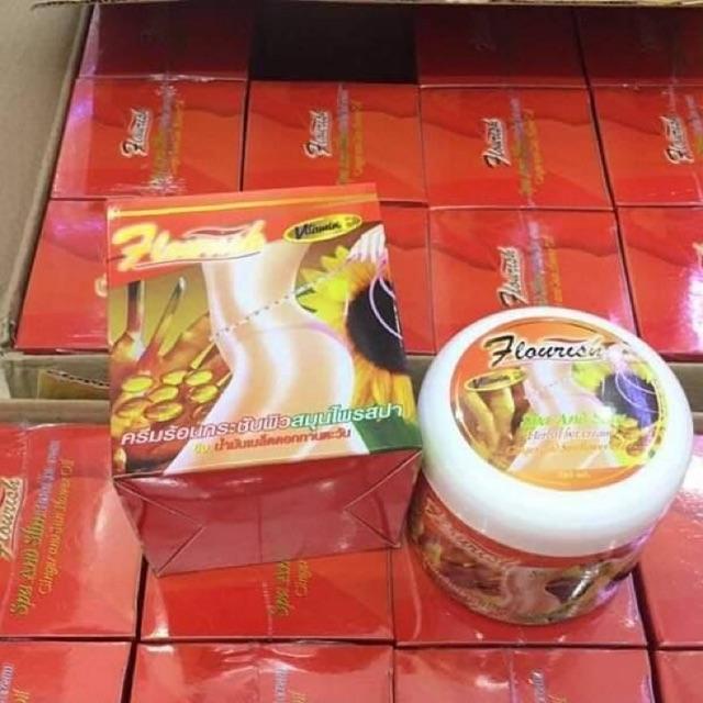 Kem Massage Tan Mỡ Flourish Thái Lan 500ml