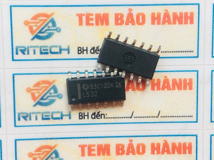Combo 5 chiếc 74ls32 , ls32 ic số sop-14