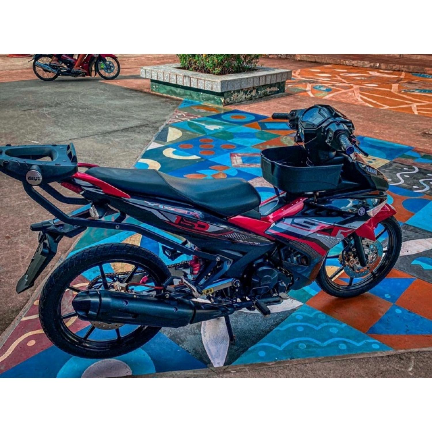 Tem Rời Exciter 150 Mxking Đỏ Đen 2021