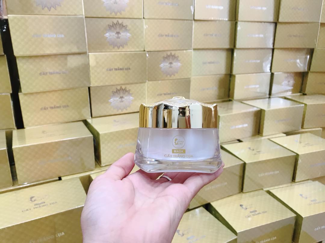 Mask cấy trắng lụa nano collagen (chính hãng)