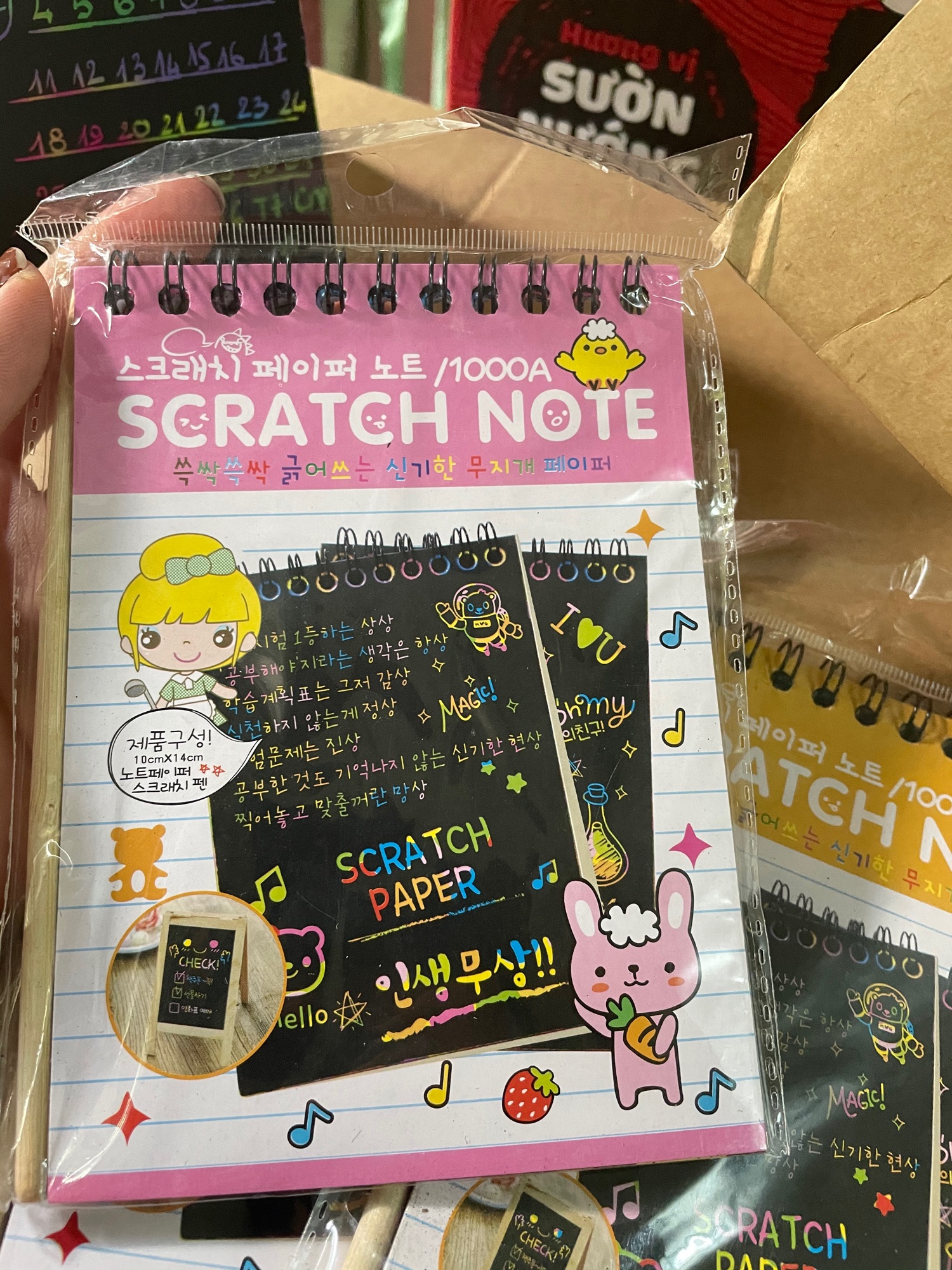 [HCM]Sổ vẽ ma thuật ( Scratch Note ) - Sáng tạo cho bé