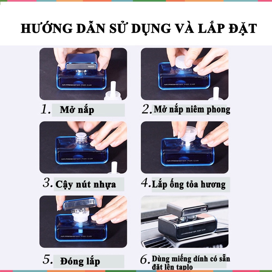 Nước hoa Duke mẫu mới - Nước hoa đặt taplo ô tô