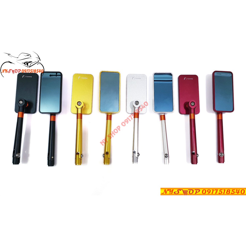 GƯƠNG CHIẾU HẬU RIZOMA KIỂU IPHONE (GIÁ 1 CHIẾC