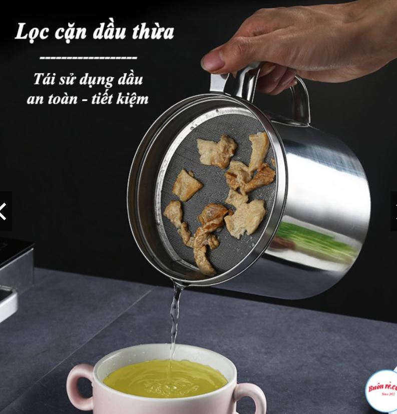 [HCM]CA LỌC CẶN DẦU INOX 304