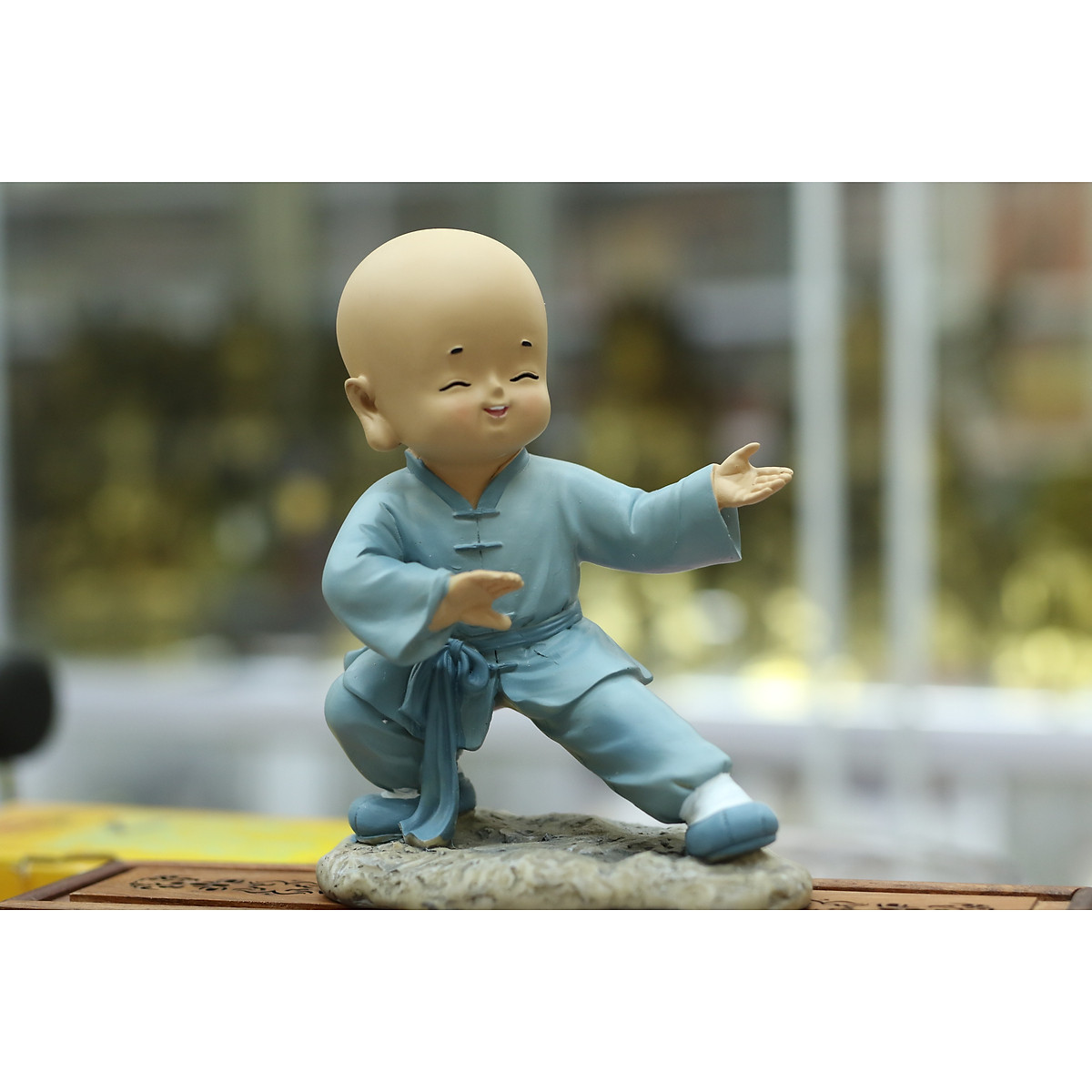 [HCM]Tượng Chú Tiểu Tập Võ- Mẫu 03