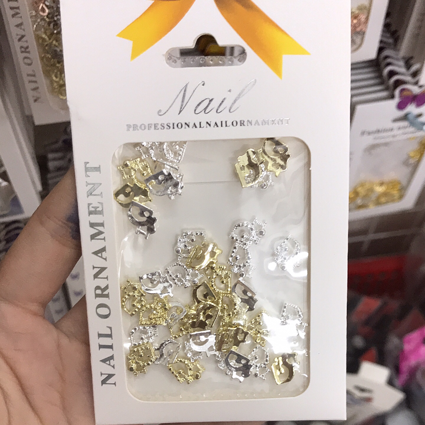 Charm Kim Loại Đính Móng Trang Trí Nail 2