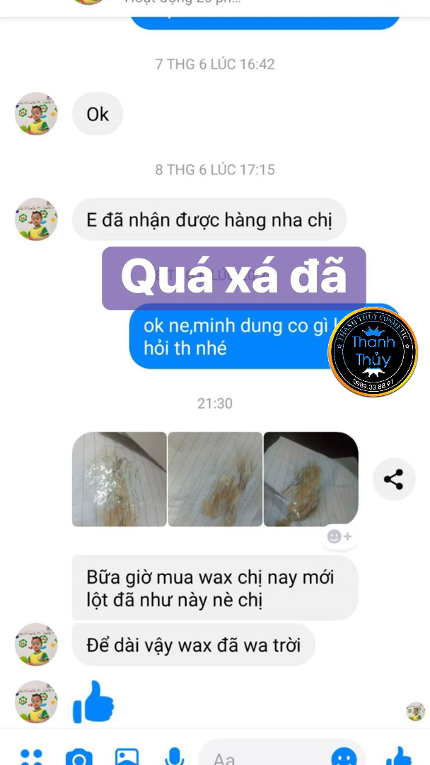 Wax lông handmade Shiny + que giấy (sỉ 3 sản phẩm)