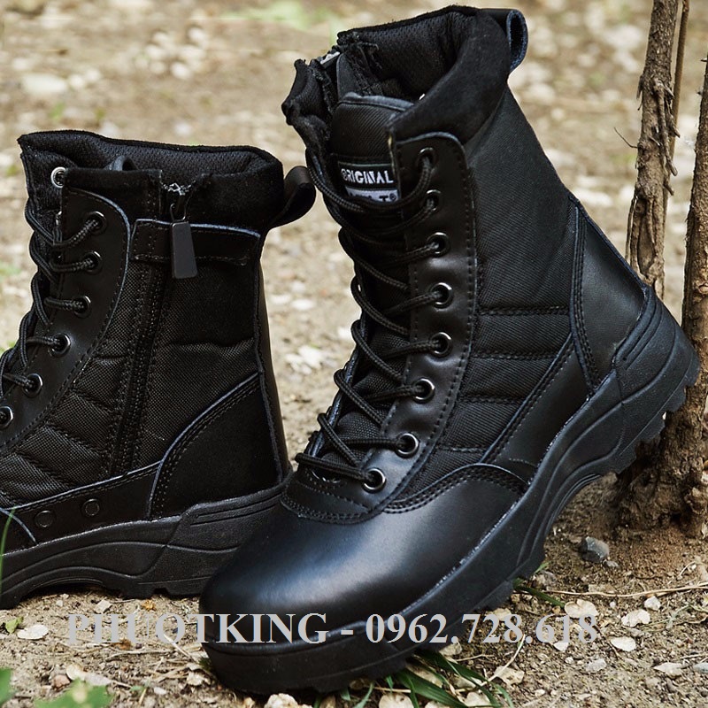 Giầy SWAT cao cổ phong cách chiến thuật