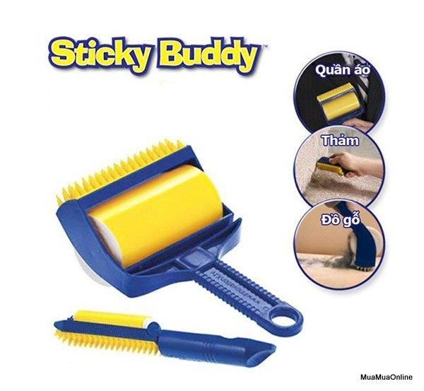 Cây lăn khử bụi quần áo, ghế sofa, chăn mền sticky buddy cao cấp