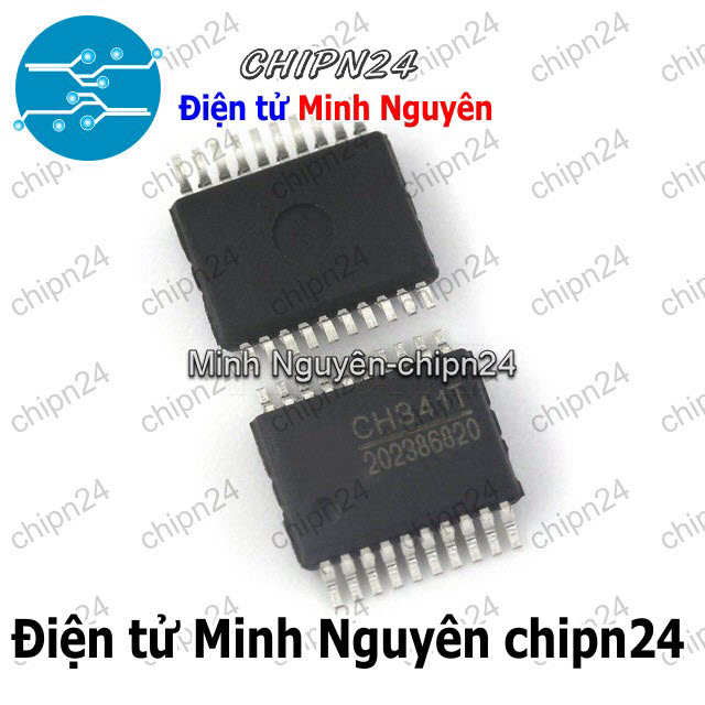 [1 con] (ST) IC Dán CH341T SSOP-20 Hàng Tốt (SMD) (CH341) - HH003671