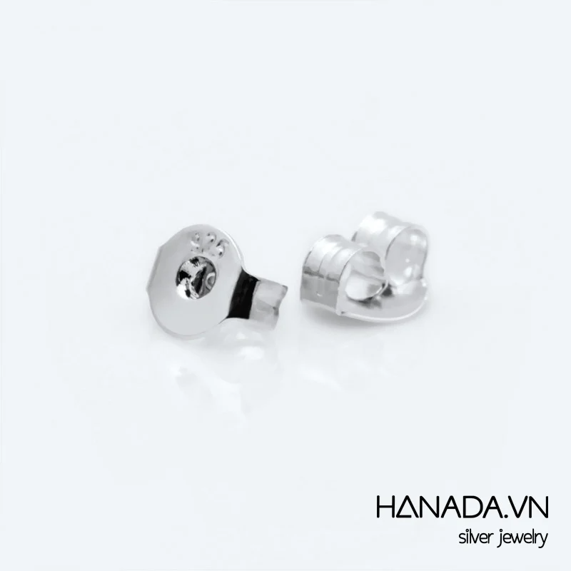 [HCM] Bông Tai Bạc 925 Hanada Hoa Cúc 0336