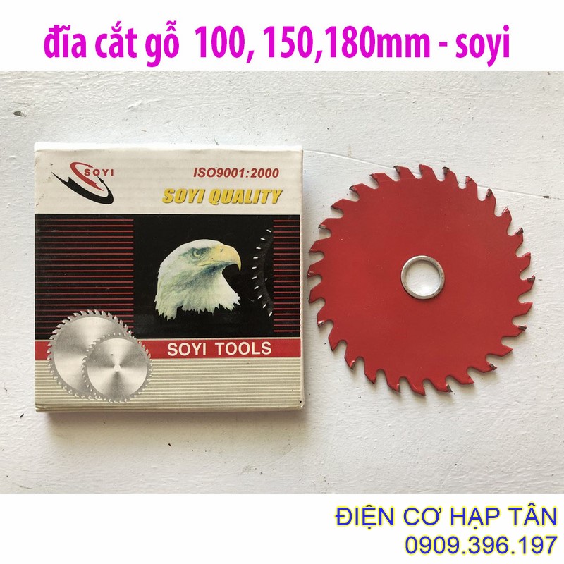 [HCM]Lưỡi cắt gỗ SOYI 100 150 180mm