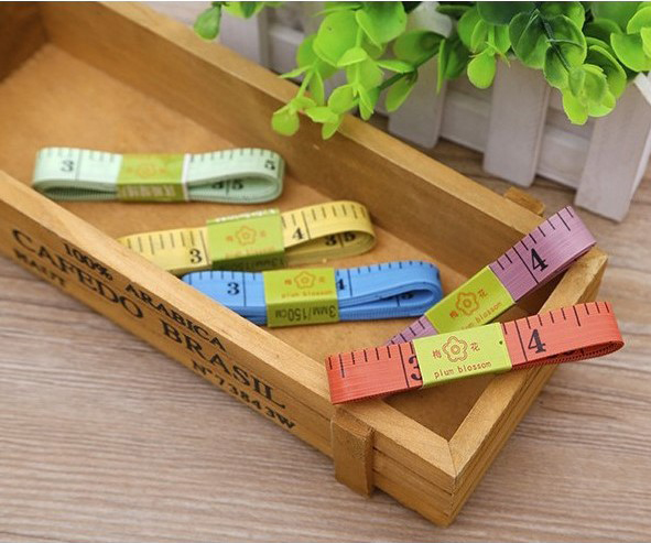 Thước dây đo eo, đo bụng, đo chiều cao, tiện dụng cuộn mềm dẻo 150cm