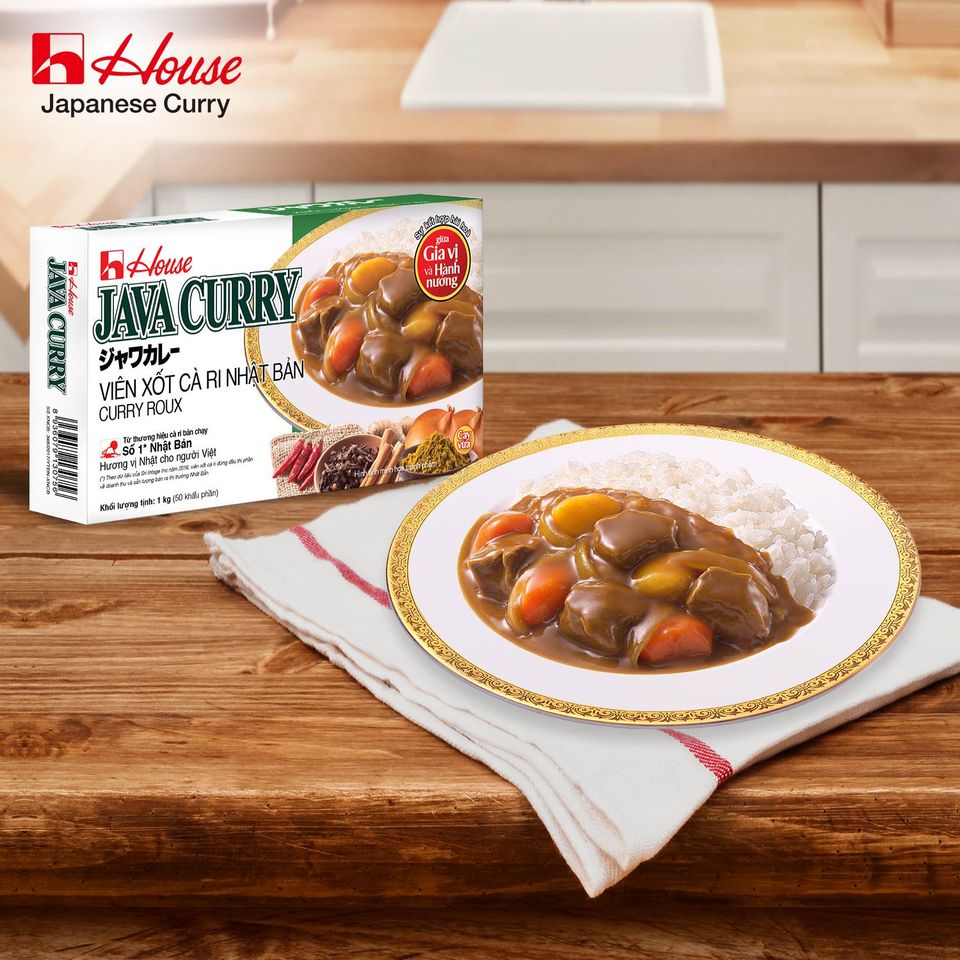 Viên xốt cà ri Nhật Bản - Java Curry - DF243