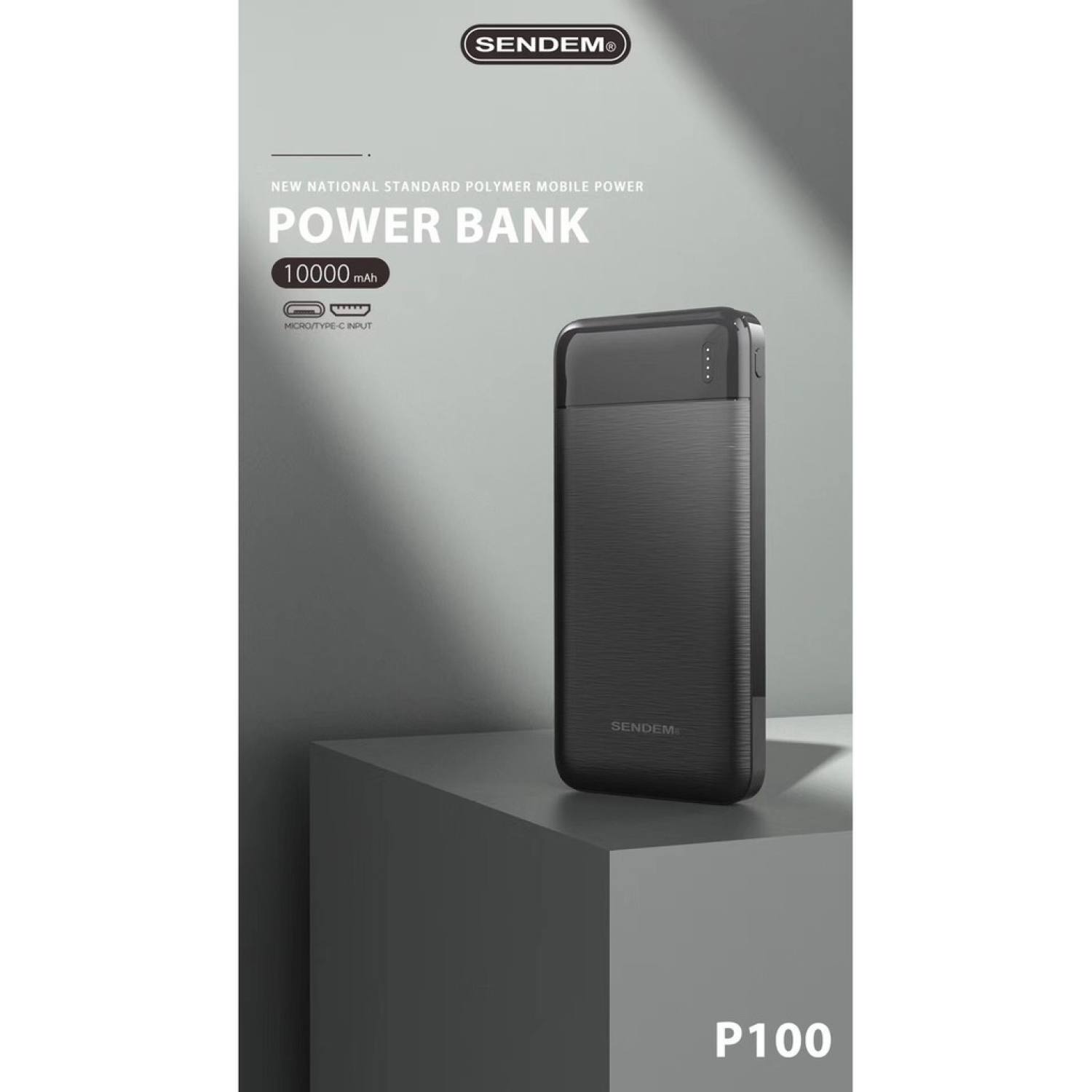 Sạc dự phòng Sendem P100 10000Mah
