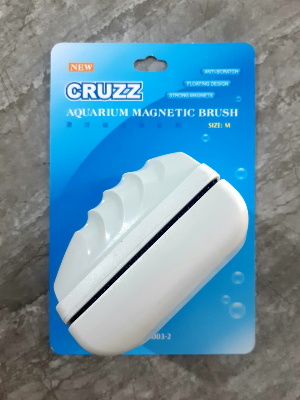 Chà Hít Nam Châm Vệ Sinh Hồ Cá CRUZZ (Size M)