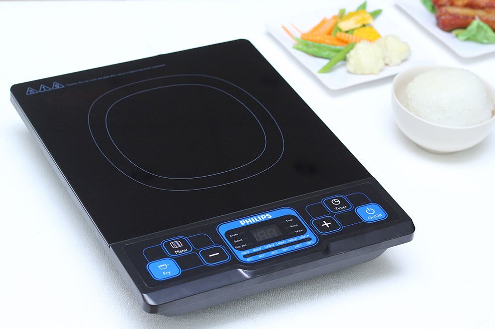 [HCM]Bếp từ Philips HD4921 Hàng CHÍNH HÃNG (Bảo hành 2 năm toàn quốc)