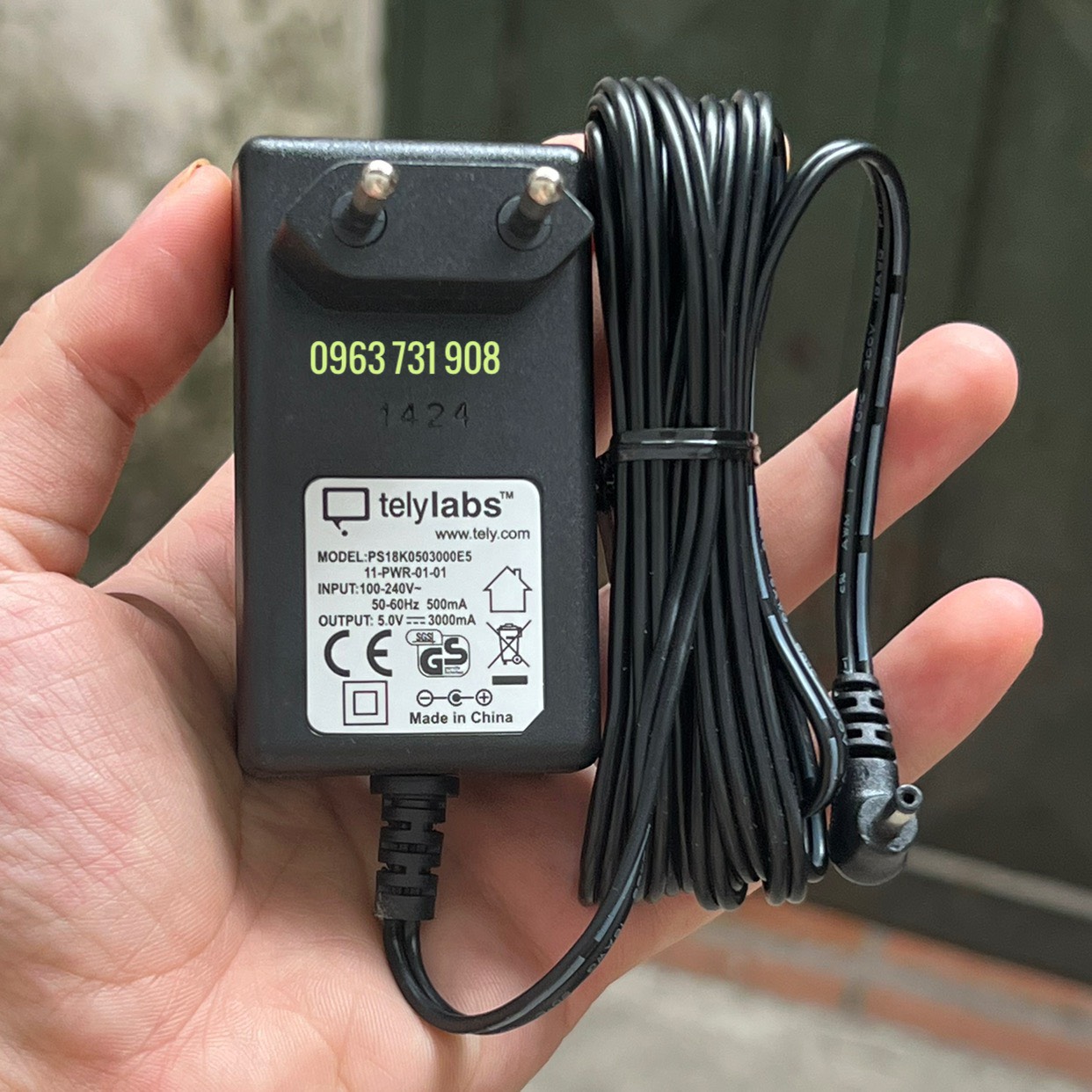 Adapter nguồn 5V 3A samsung hàng cao cấp