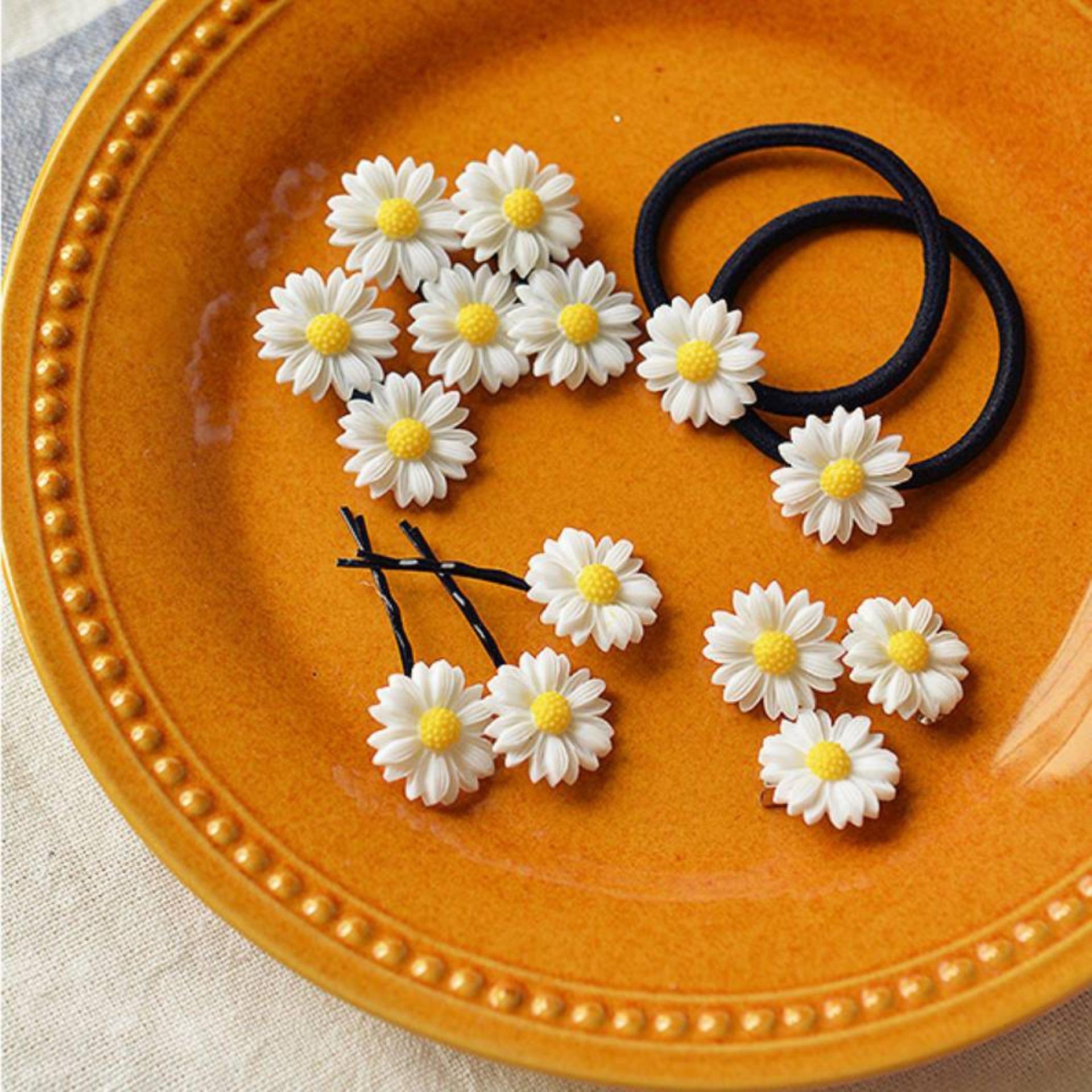 [HCM]SET 3 KẸP TÓC HOA CÚC