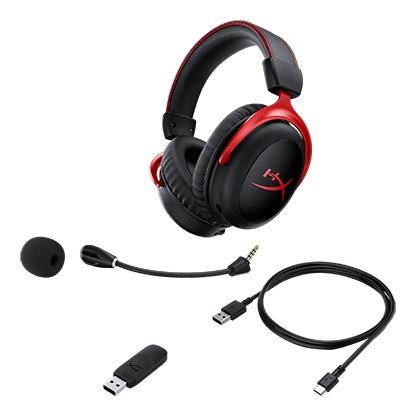Tai nghe Kingston HyperX Cloud 2 wireless Red