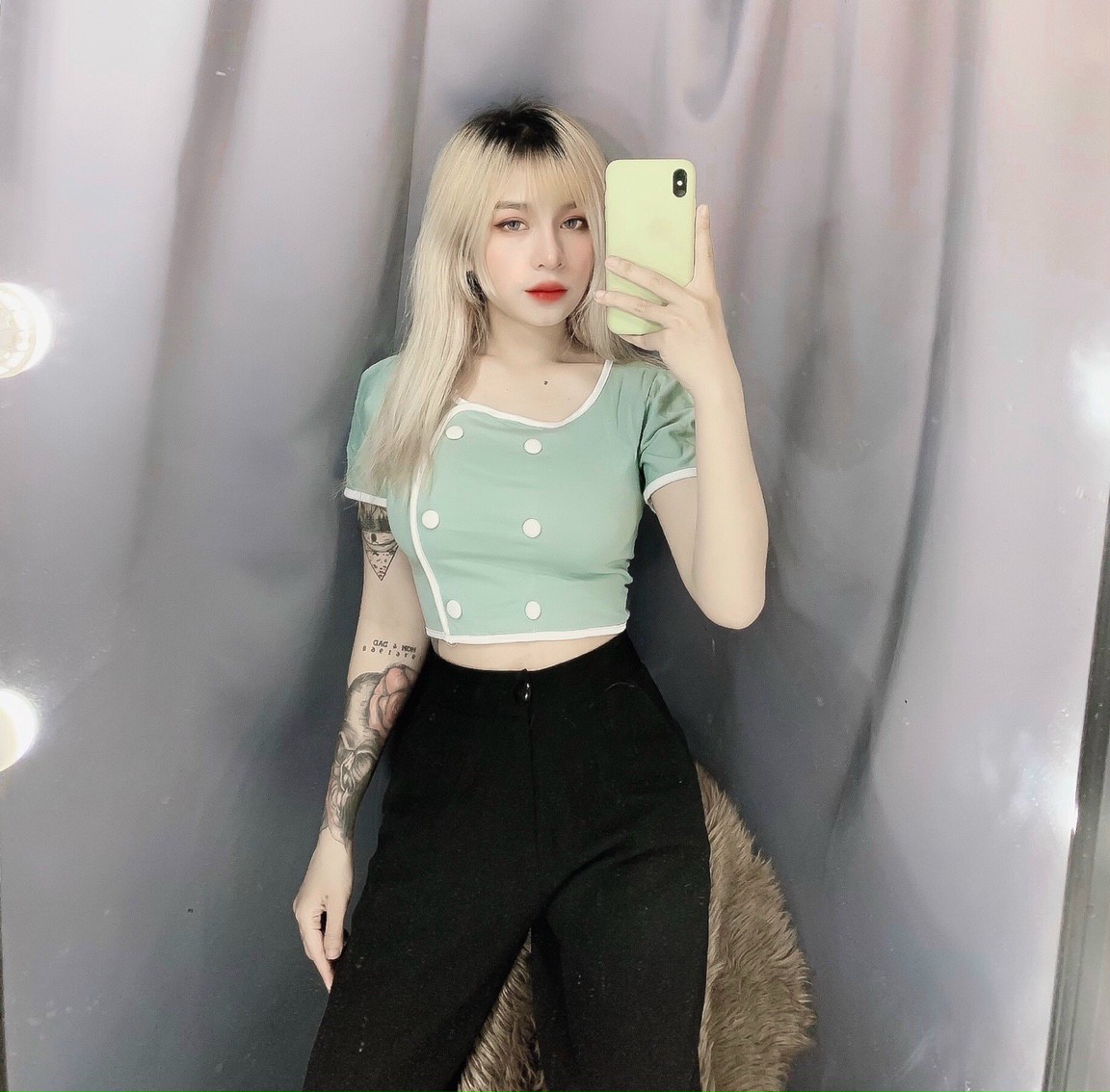 Áo Crop Top Thun Bozip Nhiều Màu