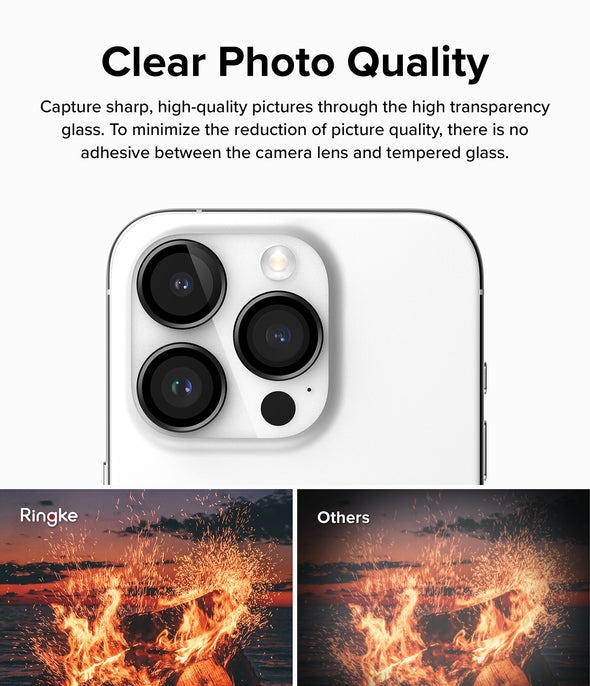 Dán Camera Ringke Lens Frame Glass iPhone 15 Pro 15 Promax