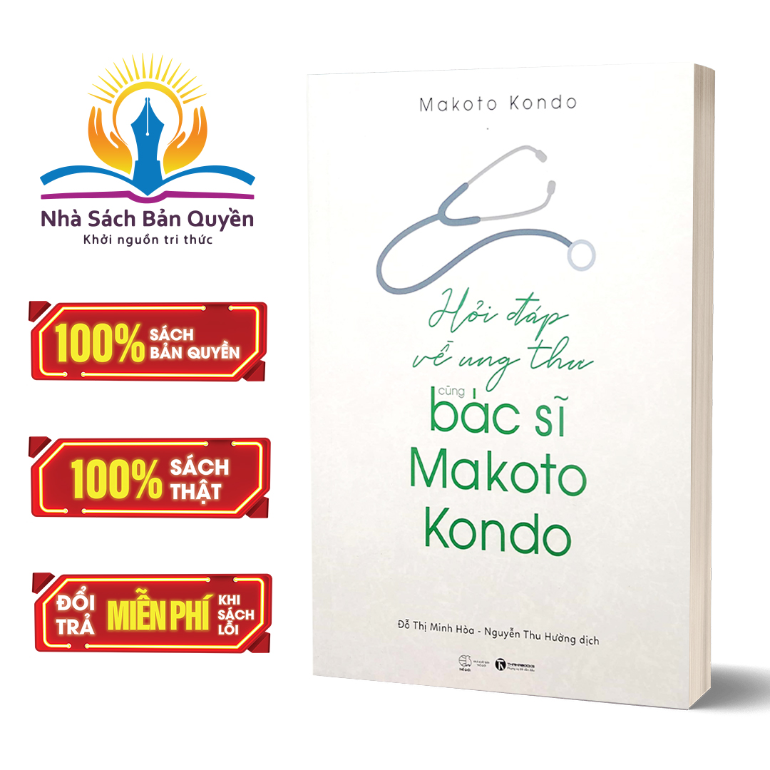 Sách - Hỏi đáp ung thư cùng bác sĩ Makoto Kondo