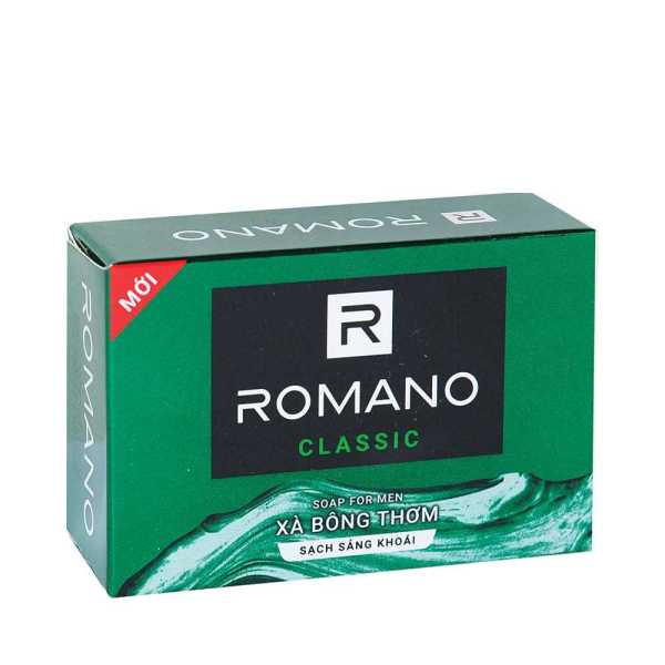 Xà bông Romano Xà phòng thơm Romano Classic 90g hương thơm đôc đáo nam tính