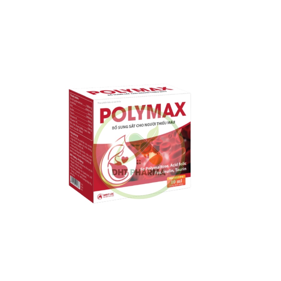 Dung dịch uống Sắt Polymax (hộp 20 ống x 10ml)