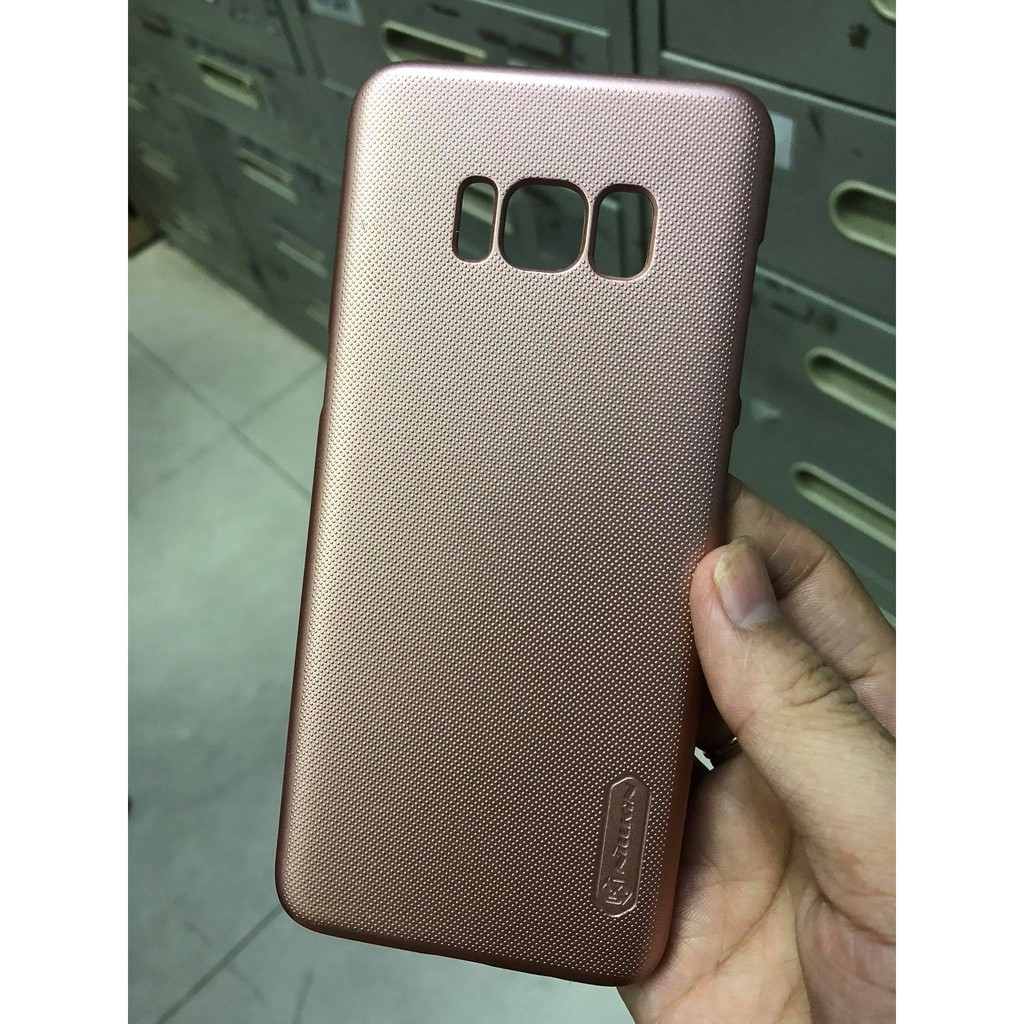 Ốp Lưng Samsung Galaxy S8 Hiệu Nillkin Nhựa Sần Cứng