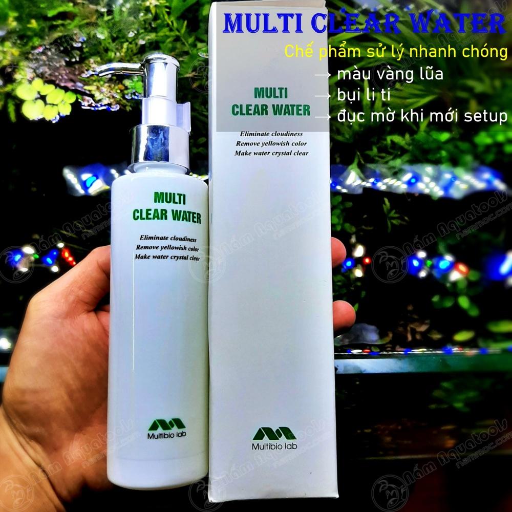 [HCM]Dung Dịch Làm Trong Nước bể cá cấp tốc Multi Clear Water 150ML
