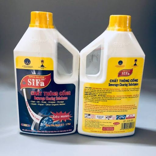 Chai chất thông cống sifa lớn 1400g