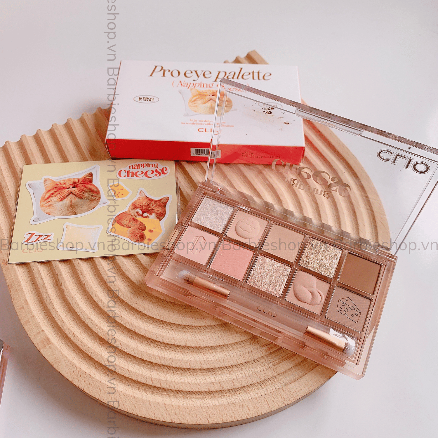 Phấn Mắt 10 Ô Clio Pro Eye Palette [Full Màu]