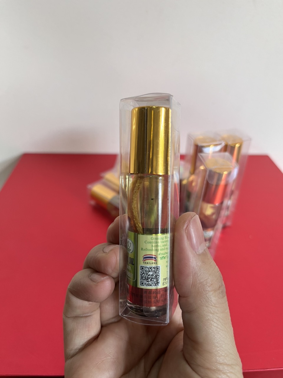 Dầu sâm bi lăn Green Herb Thái Lan 8ml