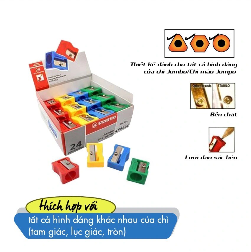 Chuốt bút chì STABILO Jumbo 4562