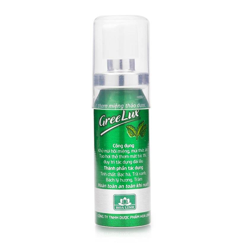 Greelux Fresh Mint Cool Mouth Freshener Spray (Mildly Cool and Spicy Flavor)