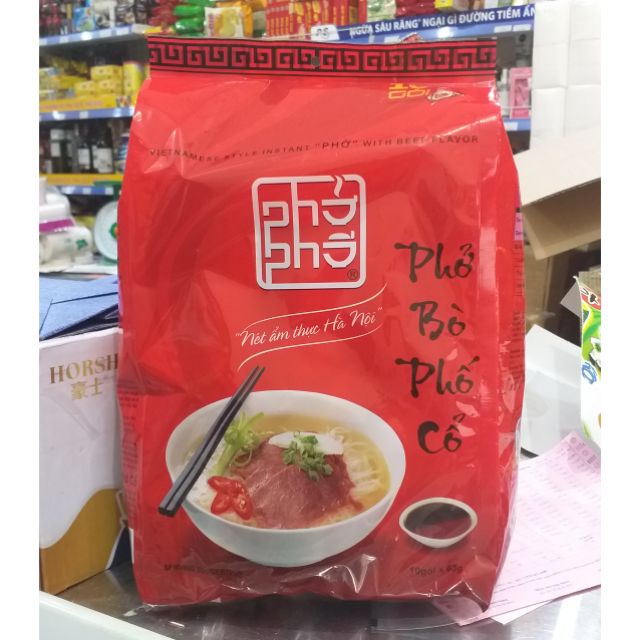 Phở bò/gà Phố Cổ gói 63g
