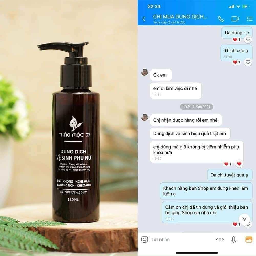 [FreeshipMAX] Dung dịch vệ sinh thảo mộc 37