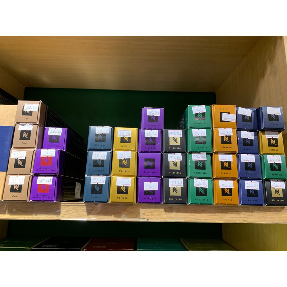 Viên nén cà phê Nespresso combo 20 hộp